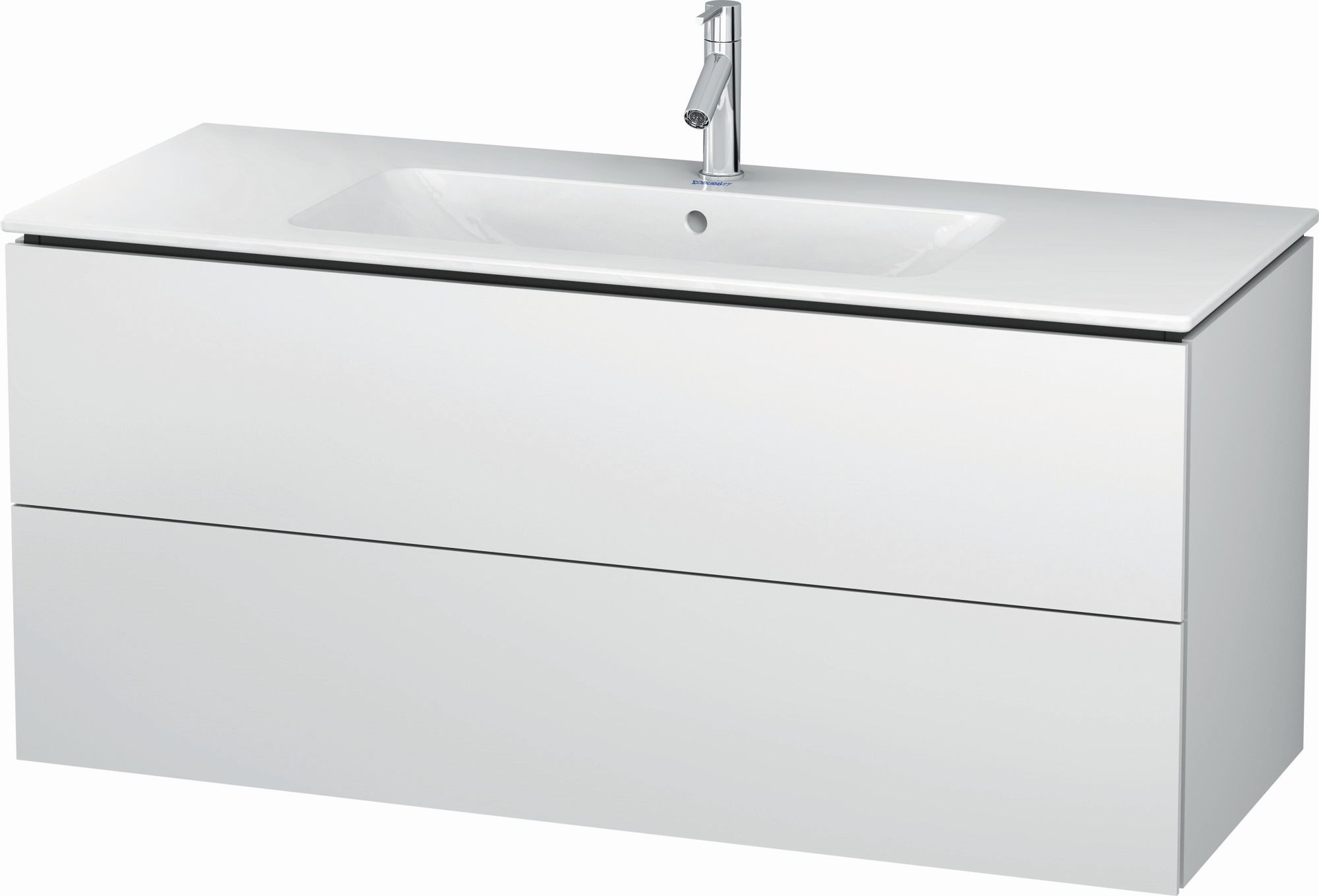 Duravit L-Cube dulap 122x48.1x55 cm sub chiuveta pe perete alb LC624301818