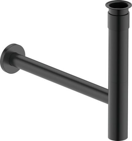 Duravit sifon pentru lavoar tubular negru 0050364600