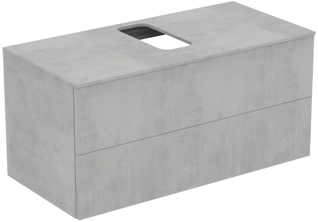 Ideal Standard Adapto dulap 105x50.5x50.2 cm dulap atârnat sub chiuvetă gri U8597FX