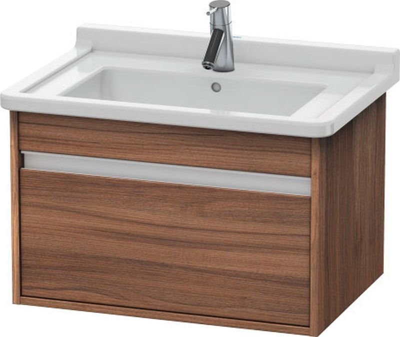 Duravit Ketho dulap 80x46.5x41 cm sub chiuveta pe perete nucă KT666407979