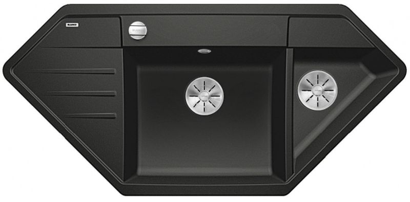 Blanco Lexa 9 E chiuvetă din granit 107x51 cm antracit 524990