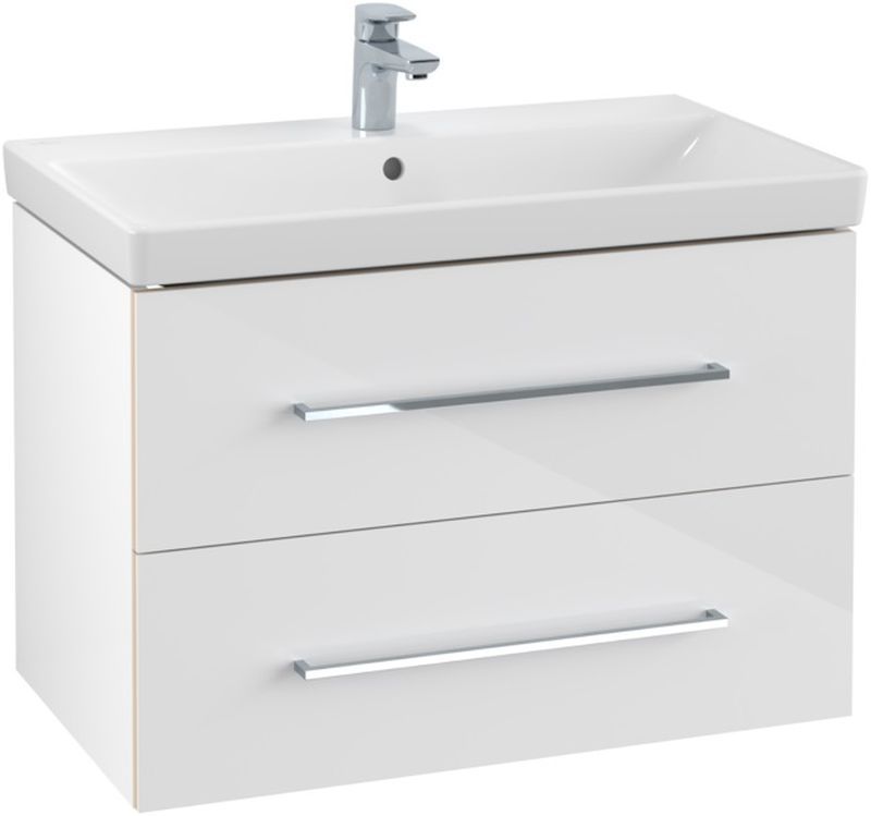 Villeroy & Boch Avento dulap 98x45.2x51.4 cm sub chiuveta pe perete alb A89200B4