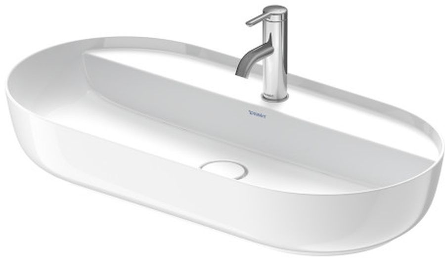 Duravit Luv lavoar 80x40 cm oval de blat bicolor 0380802600