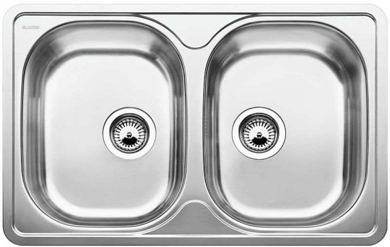 Blanco Lantos 8-IF Compact chiuveta din otel 76.8x48.8 cm 520434