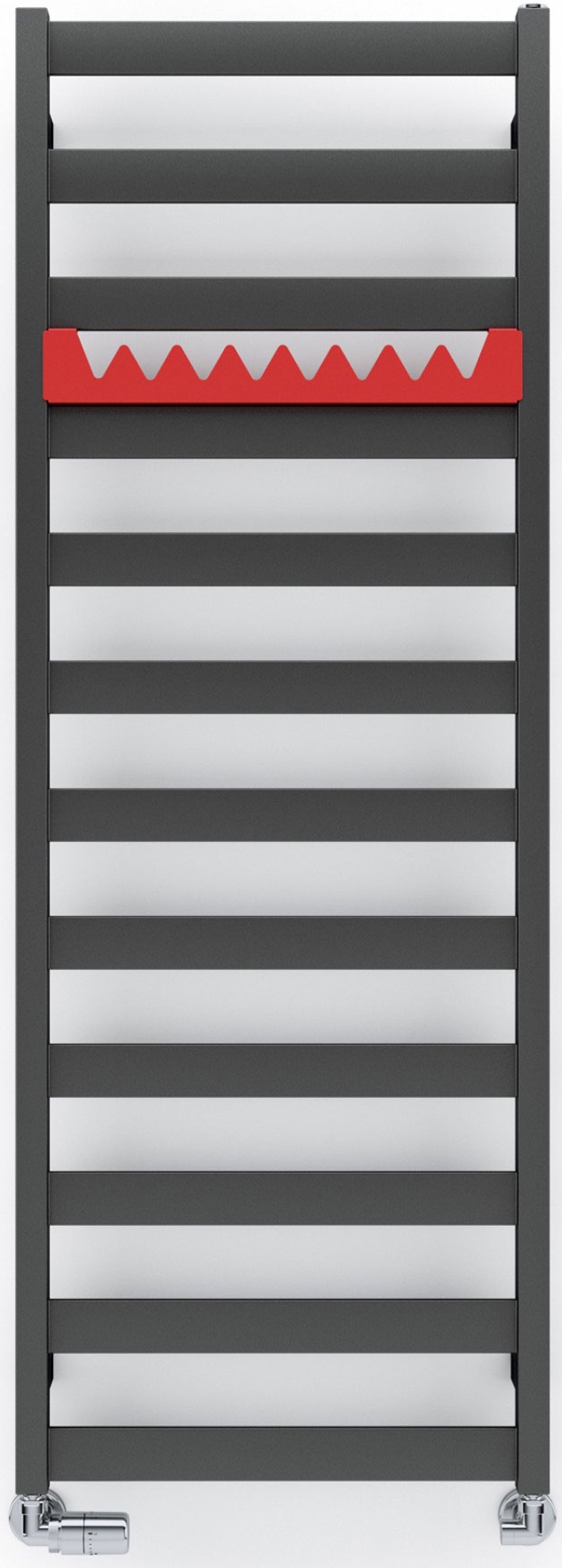 Terma Vivo calorifer de baie decorativ 163x40 cm alb WGVOV163040K916Z1