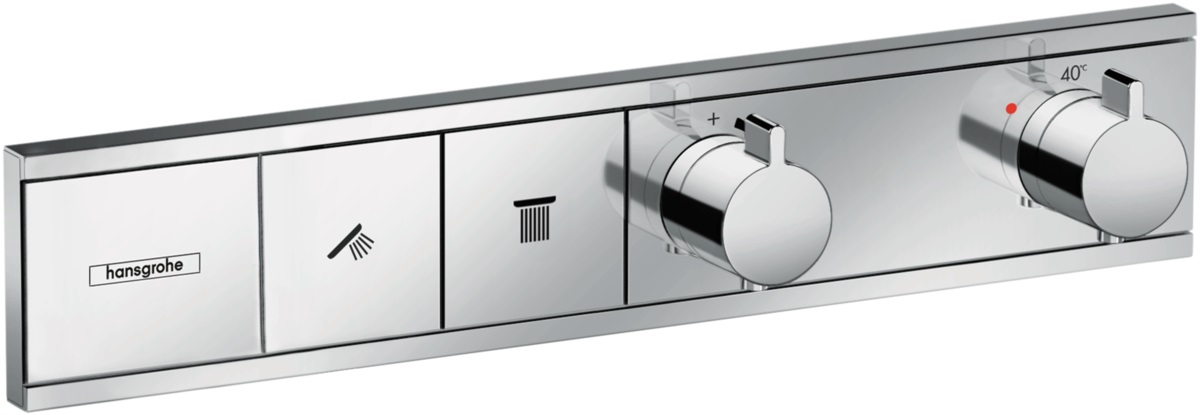 Hansgrohe RainSelect baterie cadă-duș ascuns cu termostat crom 15380000