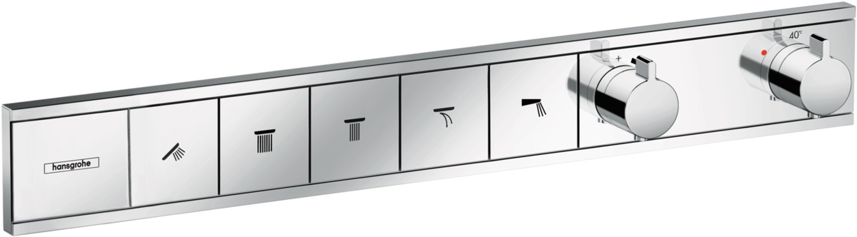 Hansgrohe RainSelect baterie cadă-duș ascuns cu termostat crom 15384000