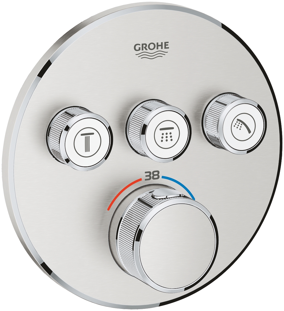 Grohe Grohtherm SmartControl baterie cadă-duș ascuns da SuperSteel 29121DC0