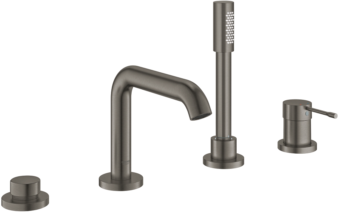 Grohe Essence baterie cadă-duș cadă Brushed Hard Graphite 19578AL1