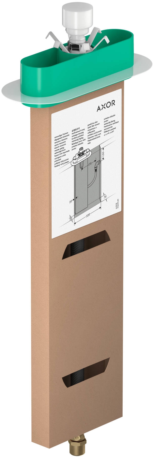 Axor Edge element montaj cadă 15490180