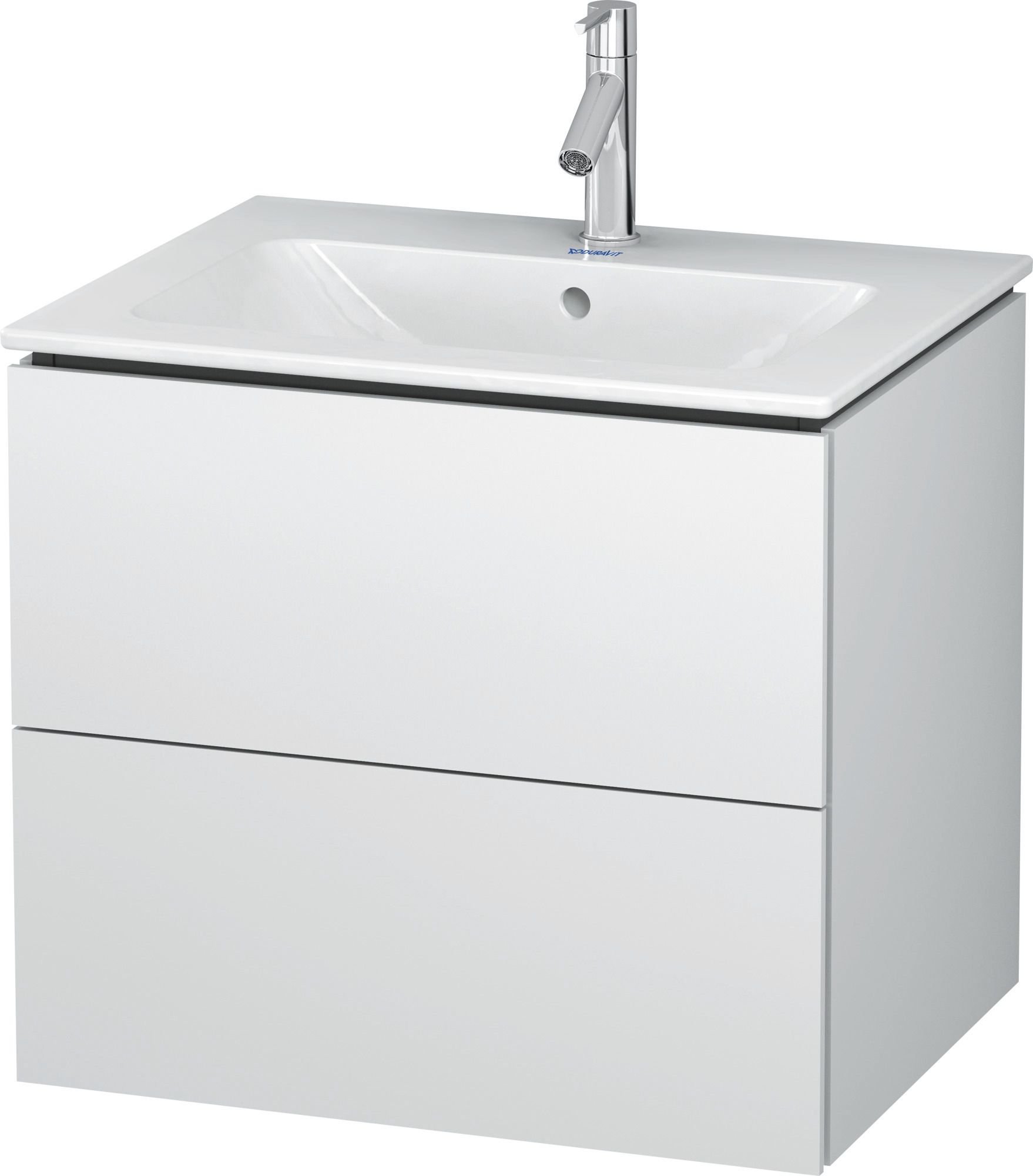 Duravit L-Cube dulap 62x48.1x55 cm dulap atârnat sub chiuvetă alb LC624001818