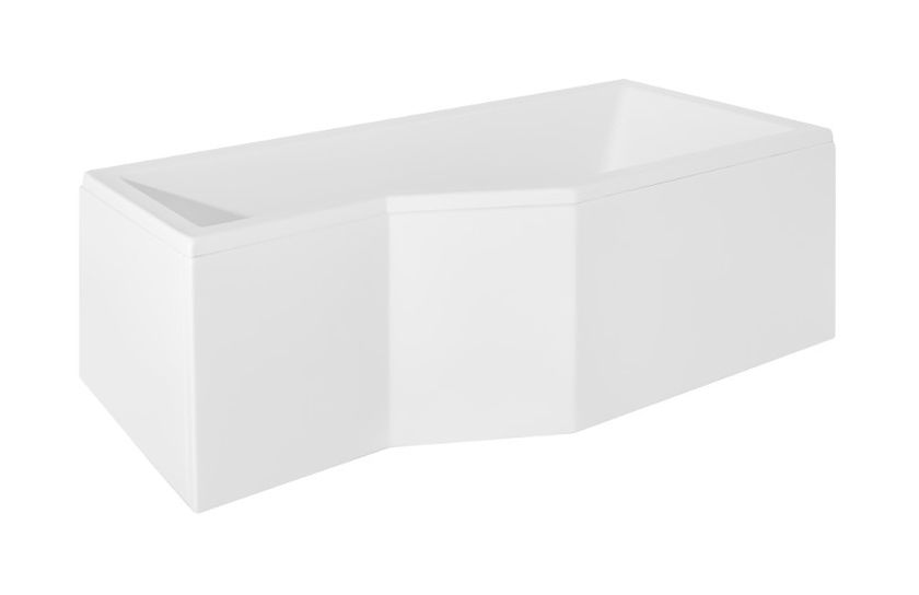 Besco Integra cadă de colț 170x75 cm partea dreaptă #WAI-170-PPBESAFE