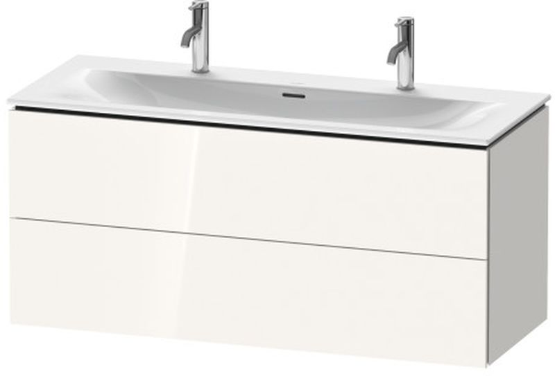 Duravit L-Cube dulap 122x48.1x55 cm sub chiuveta pe perete alb LC630902222