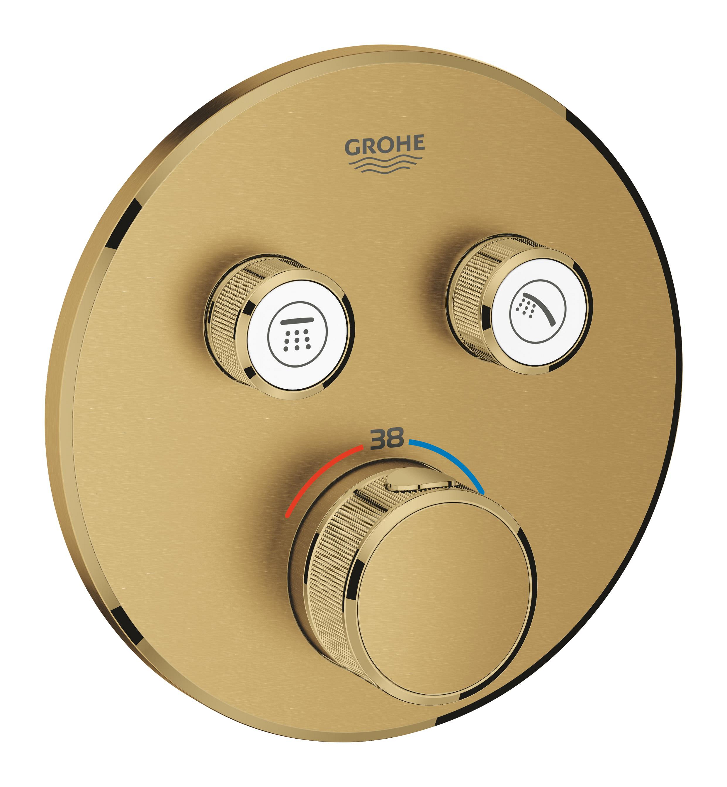 Grohe Grohtherm SmartControl baterie cadă-duș ascuns da Brushed Cool Sunrise 29119GN0