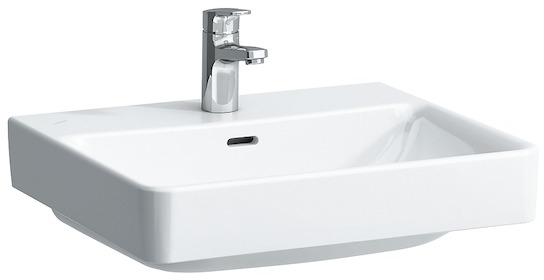 Laufen Pro S lavoar 55x46.5 cm dreptunghiular clasică-de blat alb H8169620001041