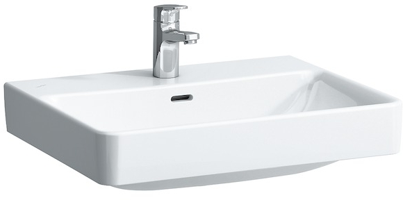 Laufen Pro S lavoar 60x46.5 cm dreptunghiular clasică-de blat alb H8169630001041