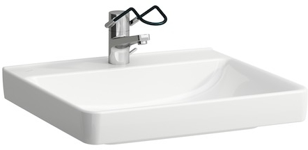 Laufen Pro Liberty lavoar 60x55 cm dreptunghiular clasică pentru persoane cu dizabilități alb H8119500001561