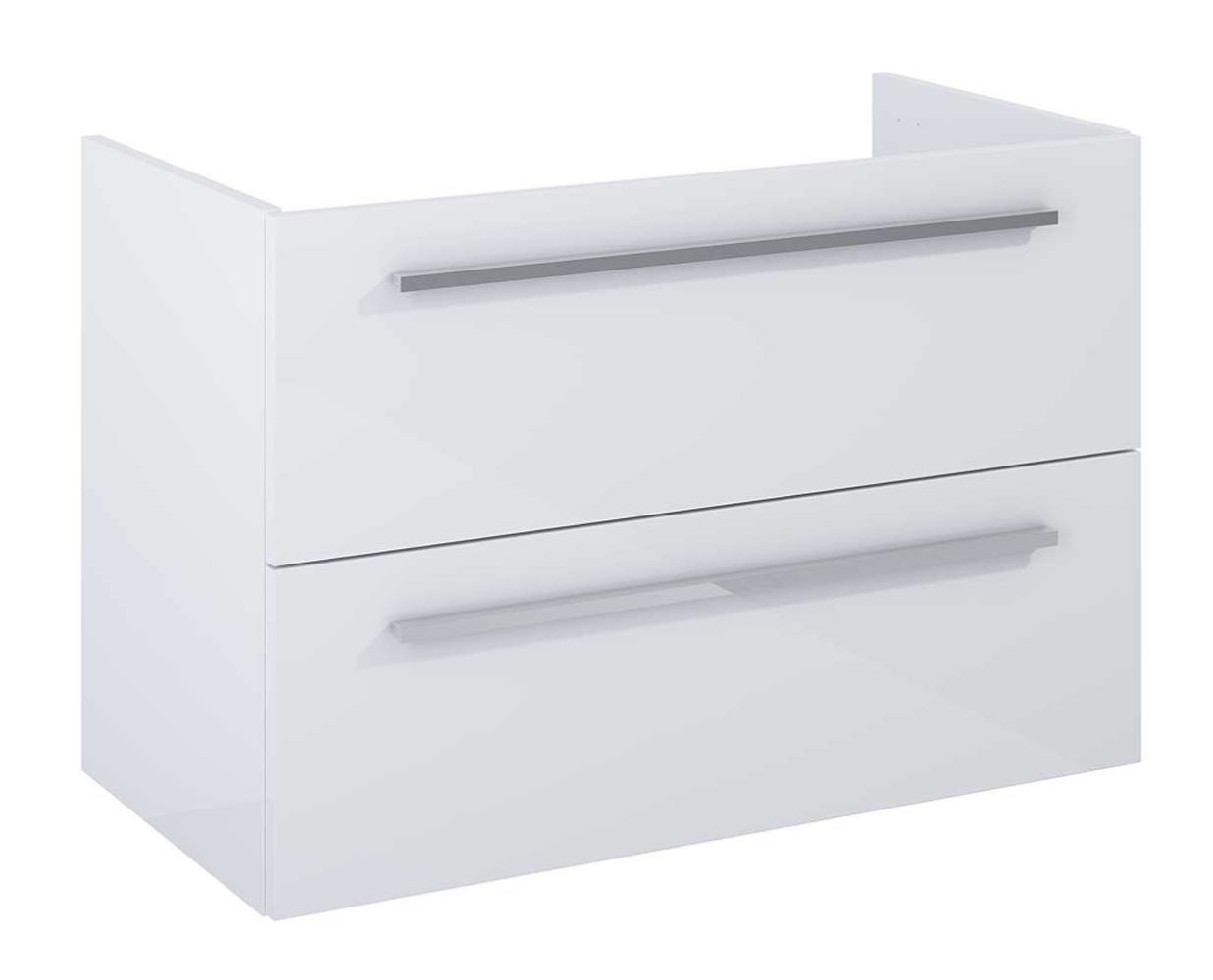 Elita Kwadro Plus dulap 79.6x39.6x53 cm dulap atârnat sub chiuvetă alb 166716