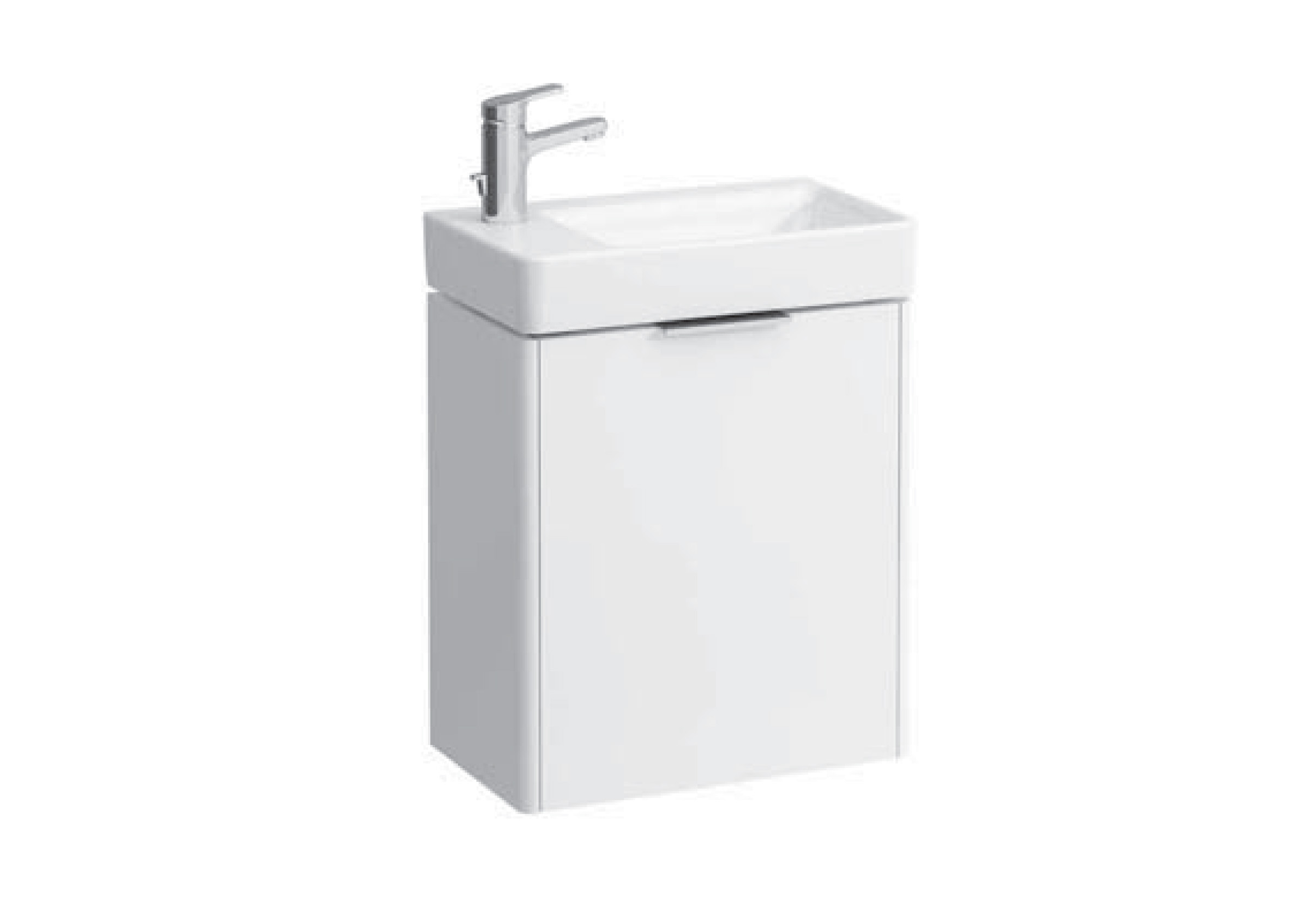 Laufen Base dulap 47x26.7x53.1 cm dulap atârnat sub chiuvetă alb H4021021102611