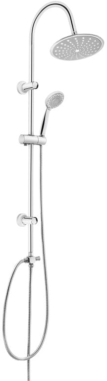 Invena Rineja set de duș perete da crom AU-22-001
