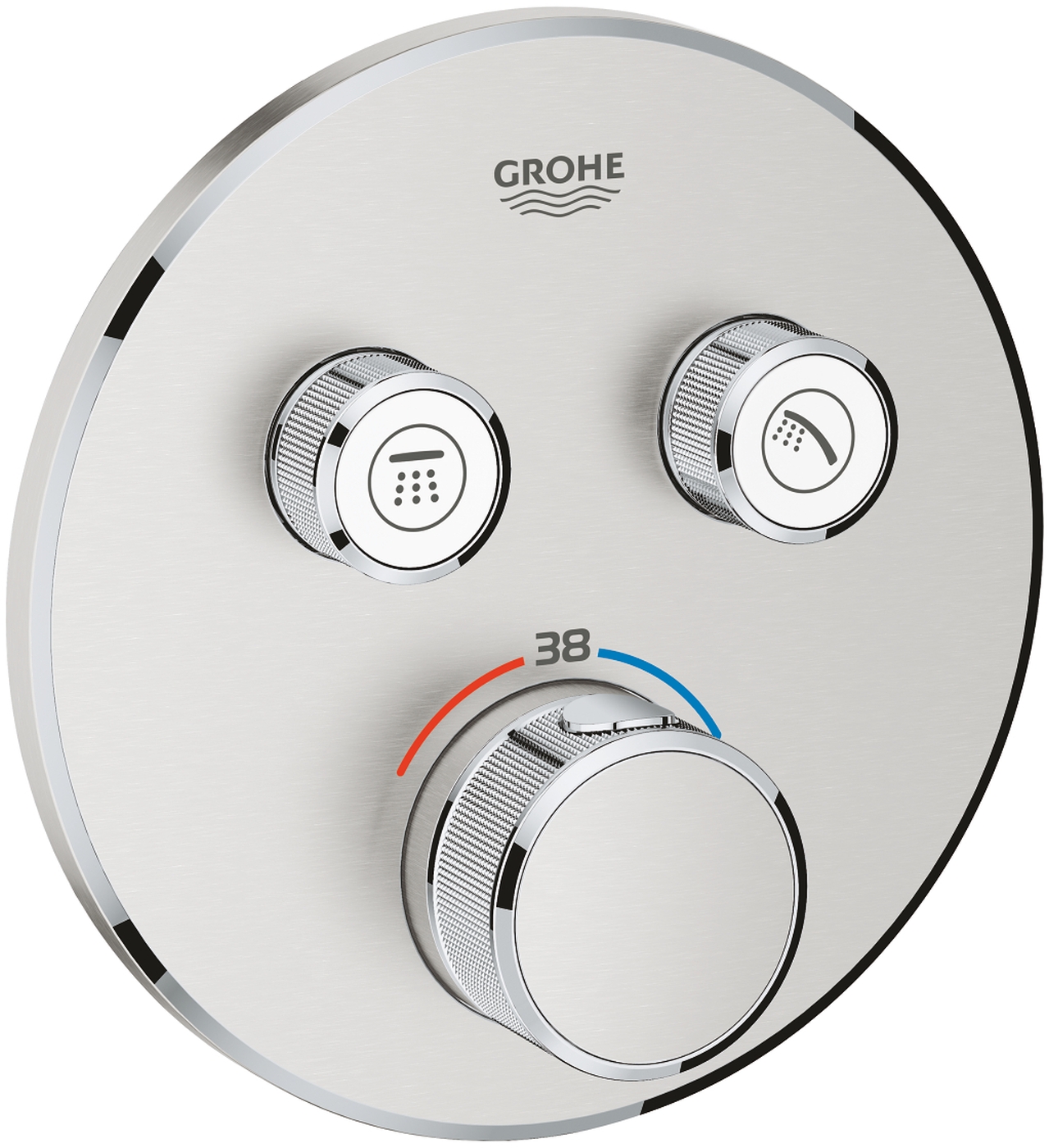 Grohe Grohtherm SmartControl baterie cadă-duș ascuns da SuperSteel 29119DC0