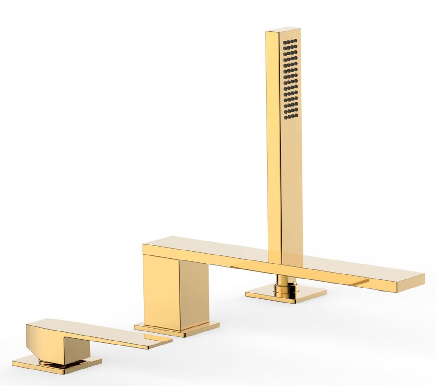 Tres Slim Exclusive baterie cadă-duș cadă auriu 202.161.01.OR