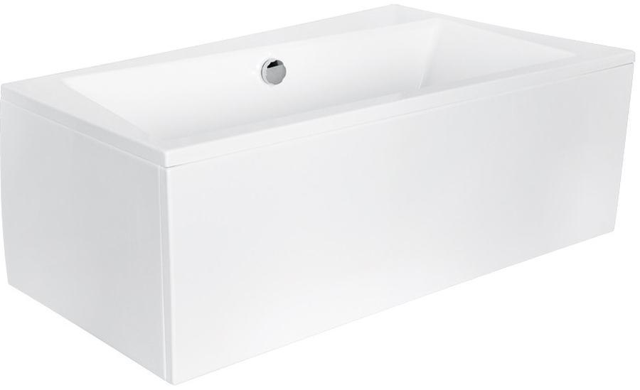 Set cadă de colț Besco Infinity #WAI-150-NP, carcasa pentru cadă Besco Infinity OAI-150-NS
