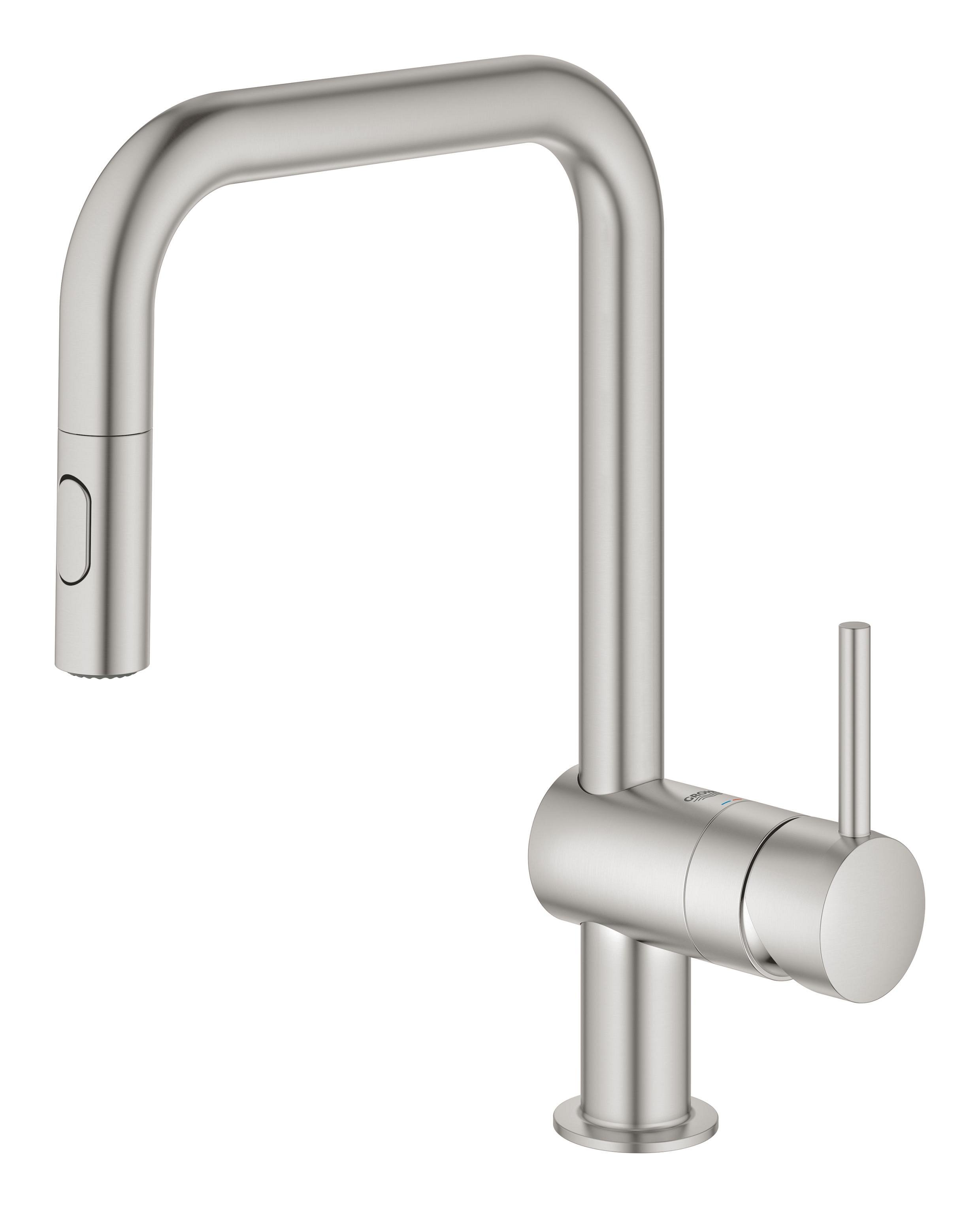 Grohe Minta baterie bucătărie pe picior SuperSteel 32322DC2