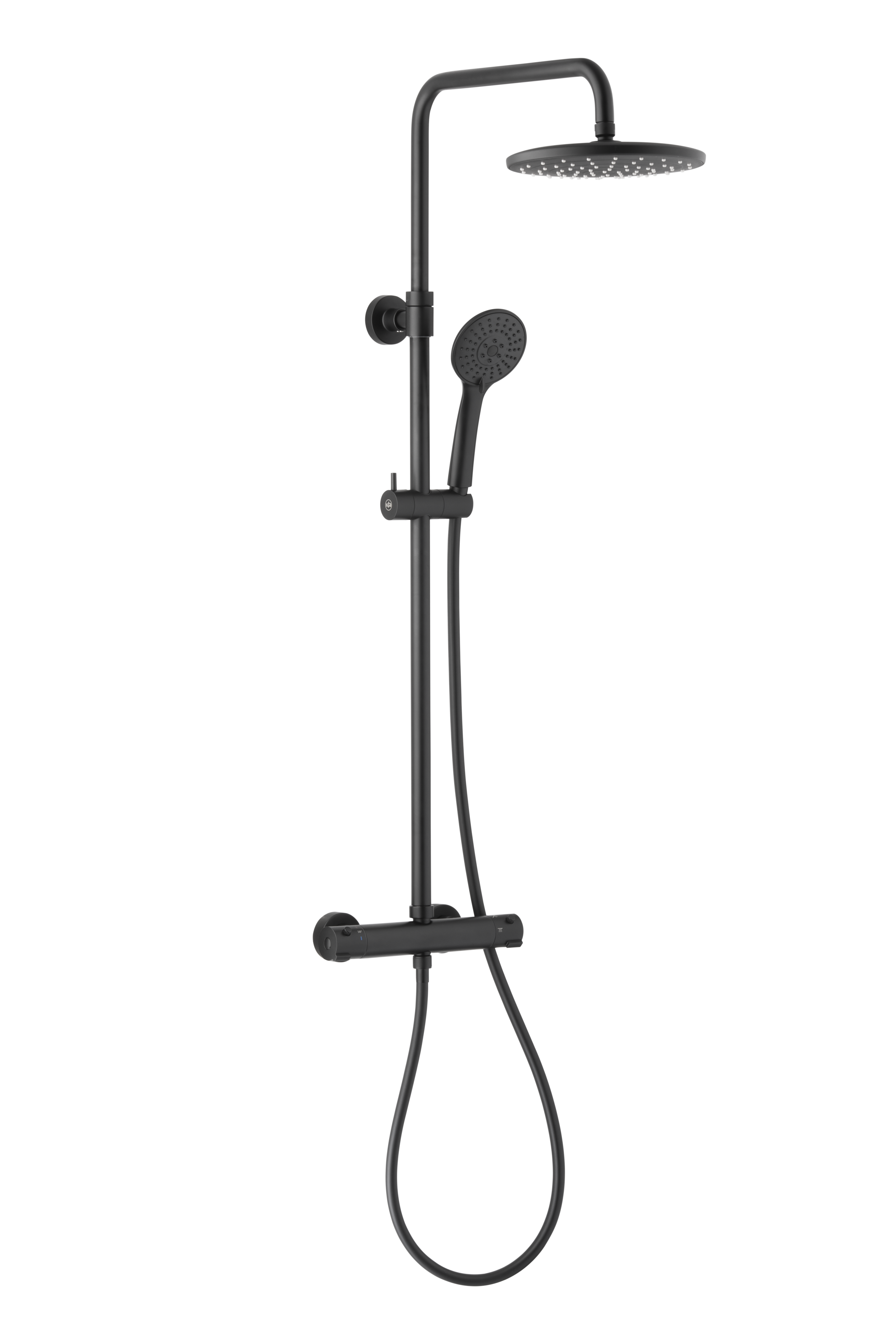 KFA Armatura Moza set de duș perete cu termostat da negru 5736-910-81