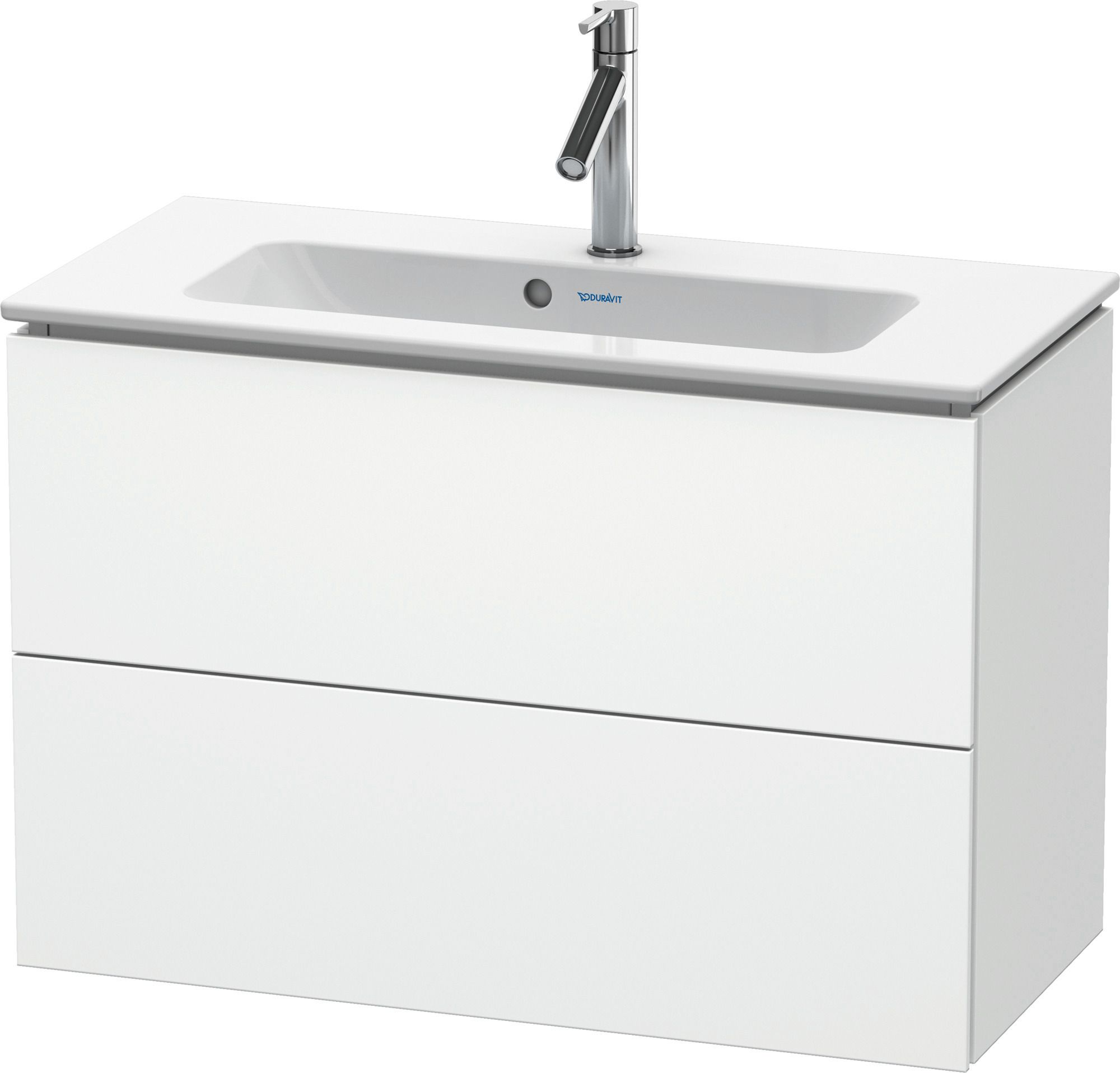 Duravit L-Cube dulap 82x39.1x55 cm dulap atârnat sub chiuvetă alb LC625701818