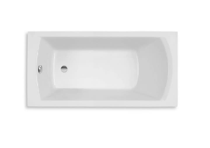 Roca Linea Slim cada dreptunghiulară 180x80 cm alb A248544000