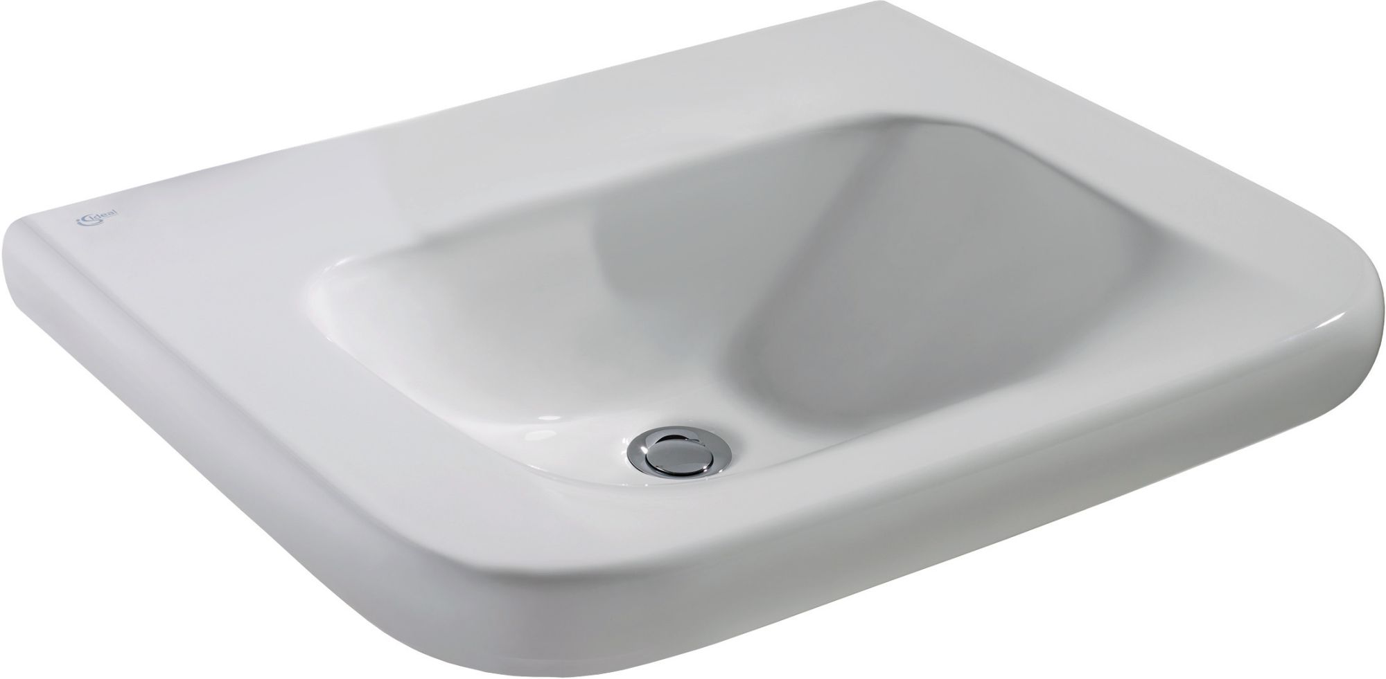 Ideal Standard Contour 21 lavoar 60x55.5 cm dreptunghiular clasică pentru persoane cu dizabilități alb E512201