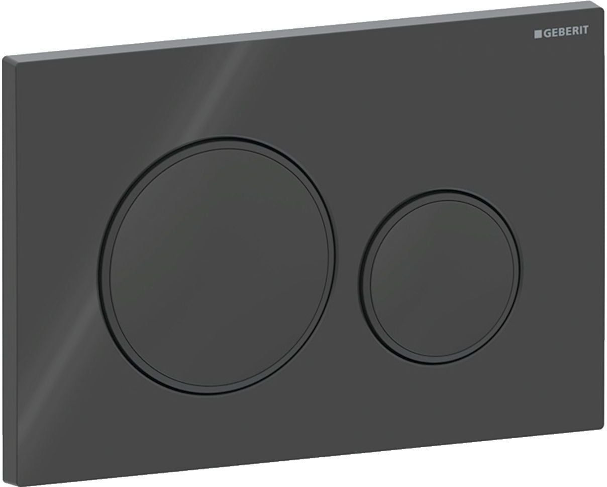 Geberit Sigma buton de spălare pentru WC negru 115.882.16.1