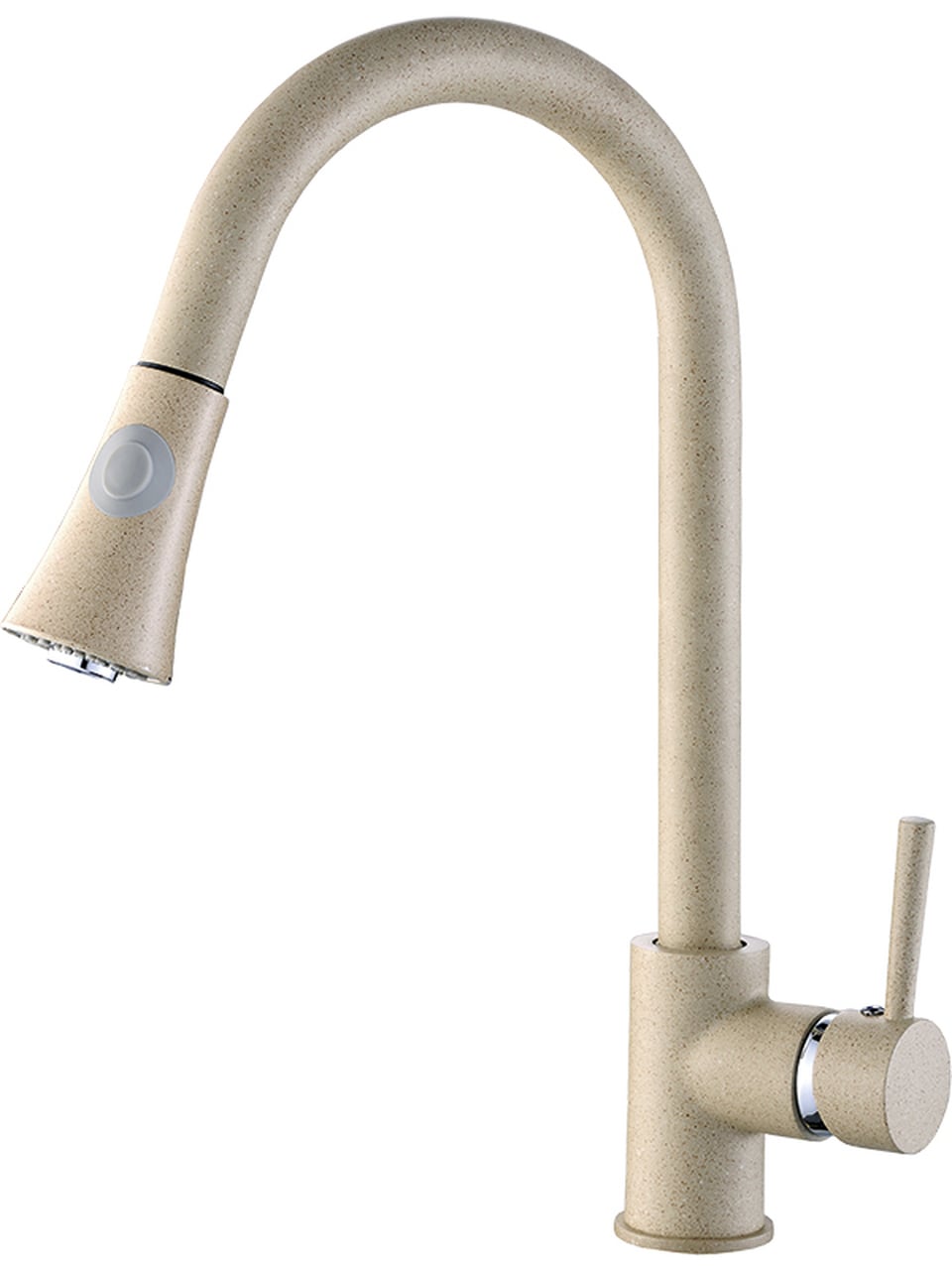 Laveo Daru baterie bucătărie pe picior bej BLD469D