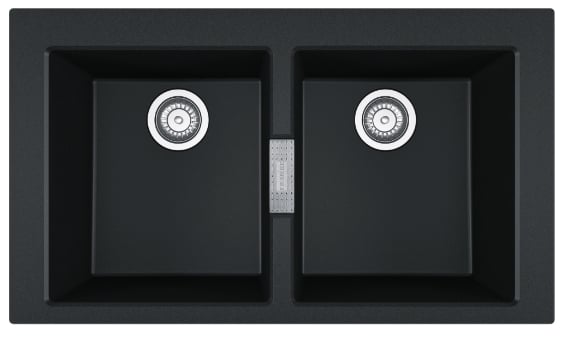 Franke Sirius 2.0 chiuvetă tectonite 86x50 cm gri/grafit/onix 143.0637.161