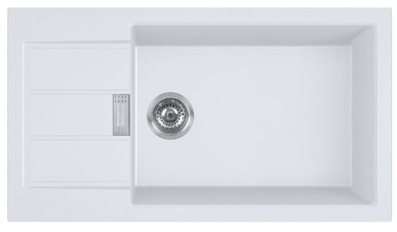 Franke Sirius 2.0 chiuvetă tectonite 78x43.5 cm alb 143.0618.649
