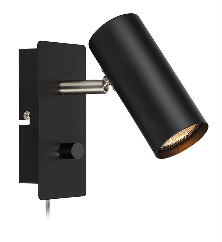 Markslöjd Barcelona lampă de perete 1x12 W negru 107345