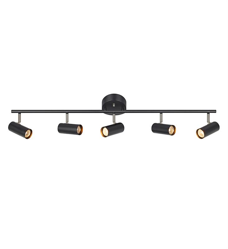 Markslöjd Barcelona lampă de tavan 5x12 W negru 107351