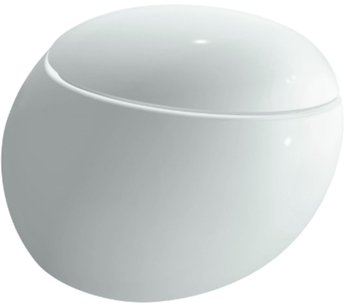 Laufen Alessi One vas wc agăţat fără margine alb lucios H8209714000001