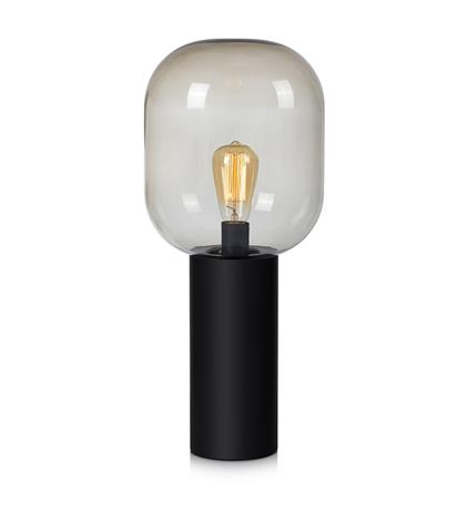 Markslöjd Brooklyn veioză 1x60 W negru-fumuriu 107479