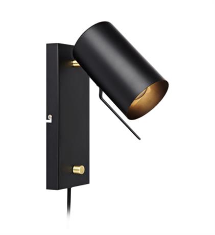 Markslöjd Carrie lampă de perete 1x35 W negru 106587