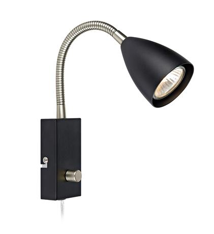 Markslöjd Ciro lampă de perete 1x7 W negru-oţel 107409