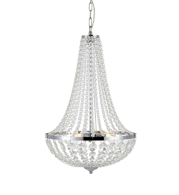 Markslöjd Gränsö lampă suspendată 3x20 W crom-transparent 107551