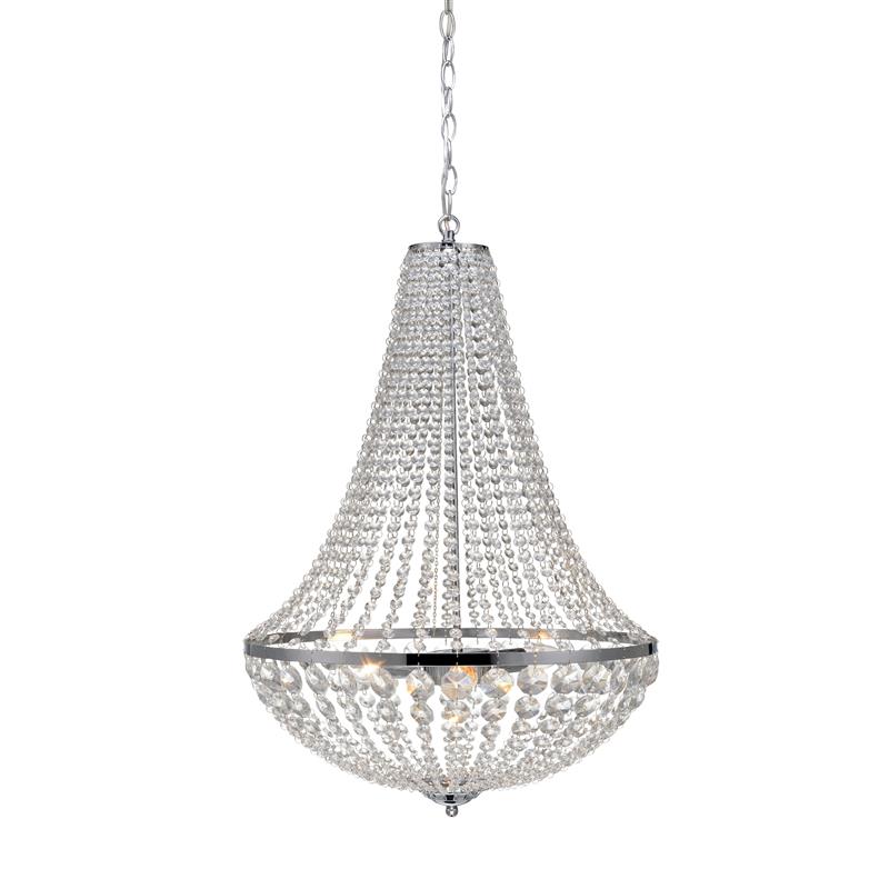 Markslöjd Gränsö lampă suspendată 3x40 W crom-transparent 105317