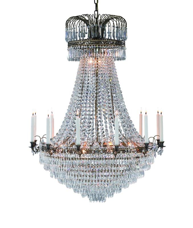 Markslöjd Läckö lampă suspendată x40 W alamă-brilian 100667