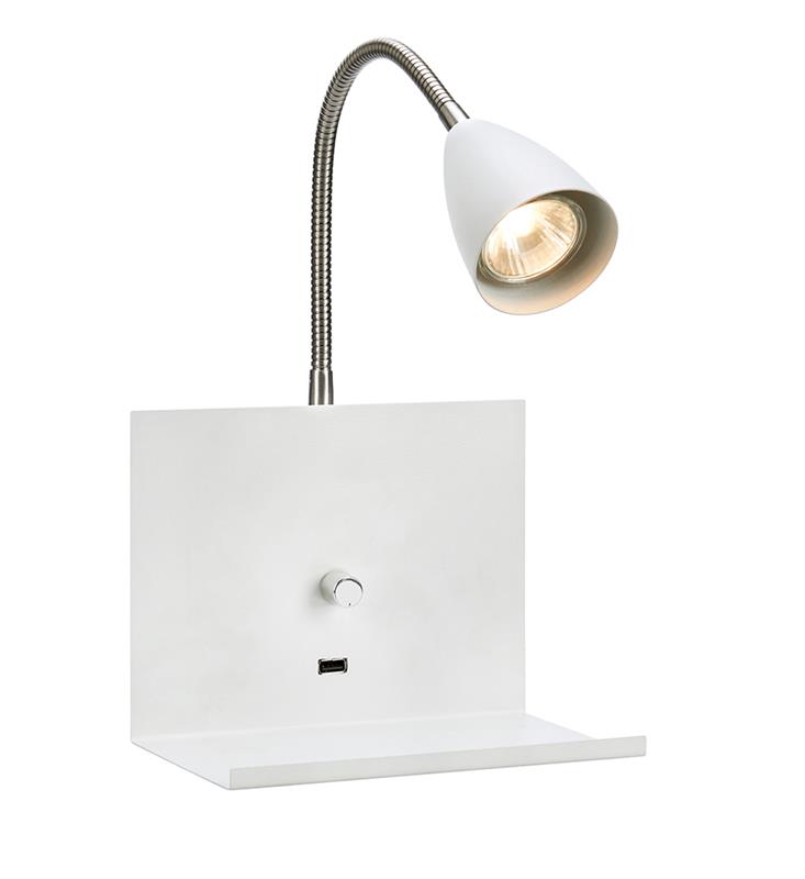 Markslöjd Logi lampă de perete 1x7 W alb 107140