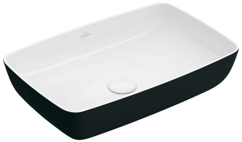 Villeroy & Boch Artis lavoar 58x38.5 cm dreptunghiular de blat alb-bicolor-negru 417258BCT8