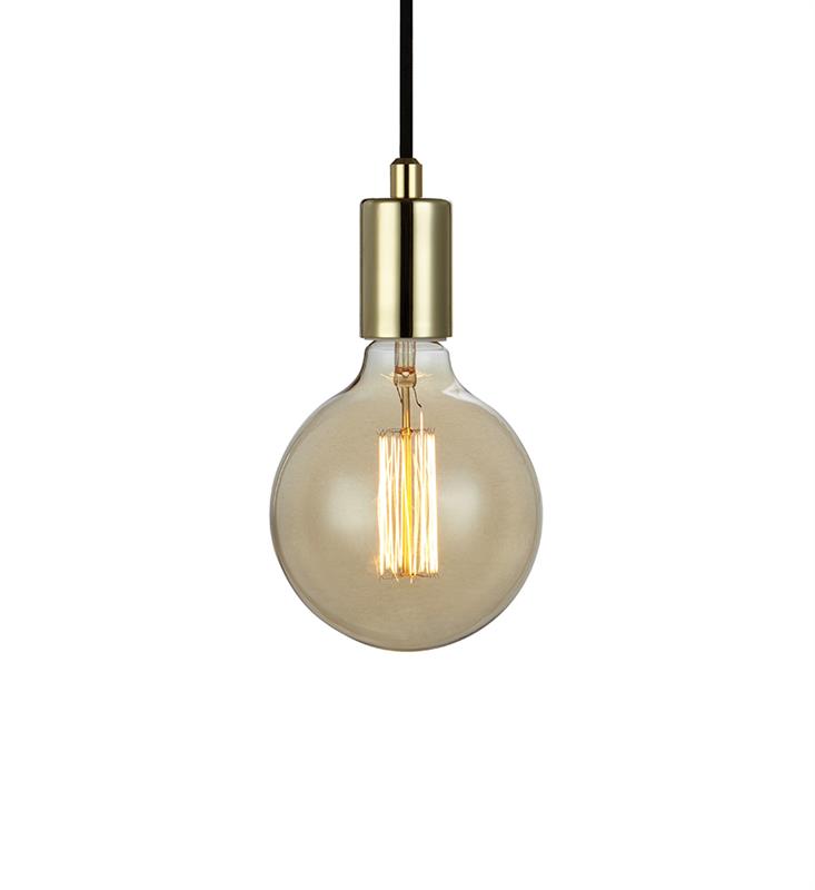 Markslöjd Sky lampă suspendată 1x60 W auriu 106170