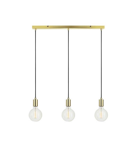 Markslöjd Sky lampă suspendată 3x60 W auriu 106335