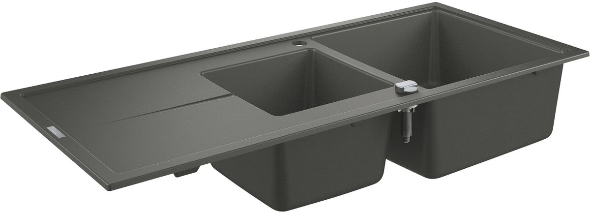Grohe K400 chiuvetă din granit 116x50 cm gri/grafit/onix 31643AT0
